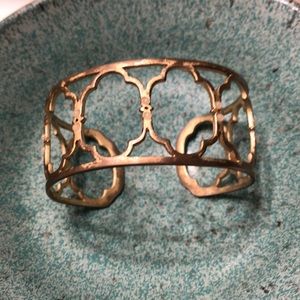 Spartina gold cuff bracelet